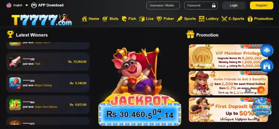 T7777 Game Online